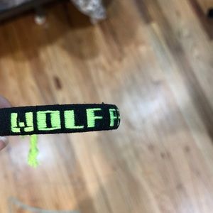 Wolf pack bracelet purchased in Thailand